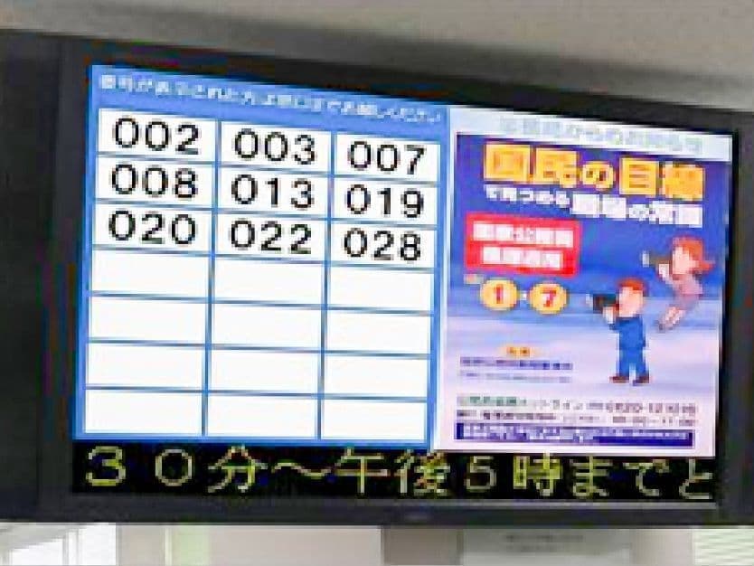 デジタルサイネージの画像