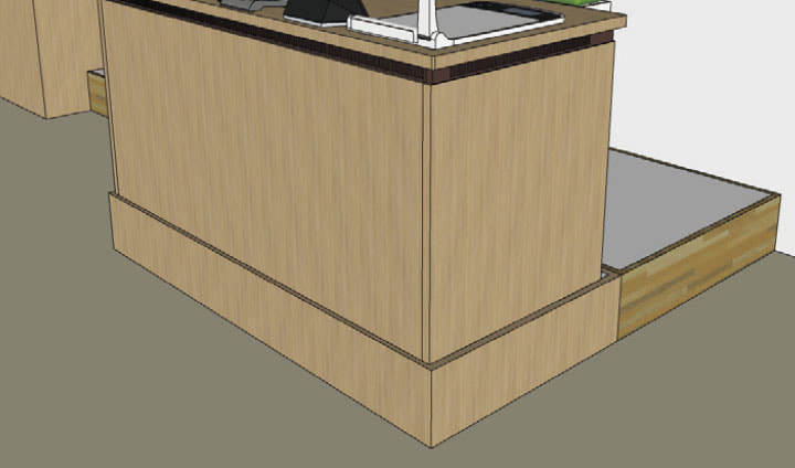 操作卓かさ上げ台